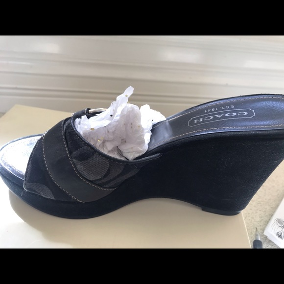 Coach wedge sandals - Picture 4 of 5
